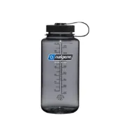 Nalgene 美國專業寬嘴水壼 682021-0333 灰色 容量1000cc 登山.運動.戶外.旅遊.隨身水壺