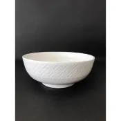 有發票/東昇瓷器餐具=大同強化瓷器原民花8吋中華湯碗 P61184