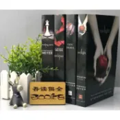 【英文原版】暮光之城小說四冊1-4 暮光之城原文書會夜/新月/日蝕/破曉