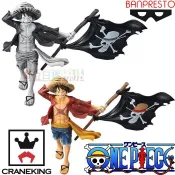 『 單位日貨 』日本正版 景品 BANPRESTO 海賊王 magazine FIGURE 魯夫 公仔 金標 日版 合售