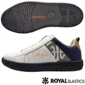 ROYAL 06523-085 白×藍×黑 ICON2.0 二代頂級頭層牛革無鞋帶休閒鞋【有13號】202R
