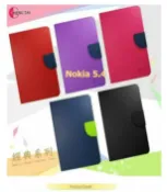 SHOW數位 Nokia 5.4 雙色龍書本套 經典撞色皮套 書本皮套 側翻皮套 側掀皮套