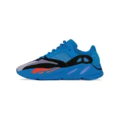 (店+)【adidas 愛迪達】HP6674 adidas originals Yeezy boost 700 Hi-Res Blue 翻毛皮織物 經典潮流 低幫 老爹鞋 男女同款 藍色 愛迪達女鞋 運動鞋女 女鞋 愛迪達男鞋 男運動鞋 男鞋
