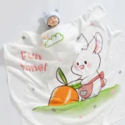 💖台灣出貨💖兒童夏季被子竹纖維蓋毯嬰兒毛毯薄款夏天嬰兒浴巾新生兒寶寶防風 嬰兒包巾 浴巾 紗佈巾