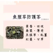 〈正記養生坊 魚腥草防護茶〉 黃耆、桂枝、桑葉、薄荷、魚腥草、乾薑、紅棗、甘草