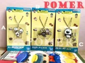 ☆POMER☆日本 一番賞 絕版正品 西村裕二 Studio UG 動物王國 開心熊貓 三小人 壓克力 吊飾 鑰匙圈