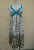 楹 ~ 正品 SHOWCASE 美麗印花 洋裝 size: F