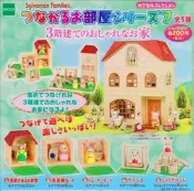 【奇蹟@蛋】EPOCH(轉蛋)森林家族組合部屋場景P7-三層樓房組 全5種 整套販售NO.2614