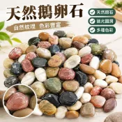 ☀有影有跡🚒💨 ✨臺灣出貨✨5斤鵝卵石雨花石原石天然小石頭石子魚缸花盆裝飾五彩鵝軟石鋪路