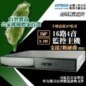(店+)AVTECH 陞泰 台灣製造  800萬 16路 錄影 監控主機 DVR 監視器 AHD 5MP 1080P 監控 主機