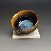 永隆 志野燒焰影茶碗 180ml