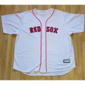 RED SOX 波士頓 BOSTON 紅襪隊 短袖 棒球衫 球衣 嘻哈 饒舌 大尺碼3XL~4XL
