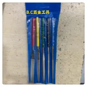 (LEO五金工具) 5隻組 鑽石銼刀組 180mm長 平 半圓 三角 四方 圓  金工 拋光 倒角 去毛邊