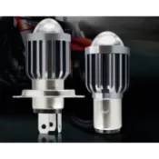 現貨 H4 H6 直上型 LED 小魚眼 H4機車大燈 透鏡 摩托車 魚眼大燈 小盤 勁戰 G6
