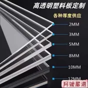 🔥臺灣出貨🔥免運 高透明亞克力板透明塑膠板PC耐力板PVC硬板有機玻璃圓形加工