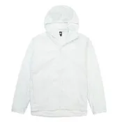 【The North Face】TNF 休閒 防潑水連帽外套 M FLYWEIGHT BREEZE WIND JACKET - AP 男 白 (NF0A8G78FNN)