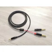 【台中線民】Y型音訊導線=[CANARE/L-4E6S]+[SREXACT鍍金/3.5mm TRS公+TS公*2]