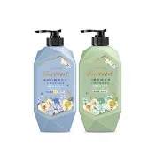 【Farcent 法頌】香水白泥淨化沐浴乳/沐浴露 1000g(白麝香/藍鈴白桃)