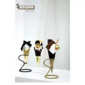 優質🥇簡約鐵藝 冰淇淋架 甜品臺蛋筒支架 蛋糕店櫥窗 展示架 站立甜筒架