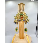 〔歡喜佛具〕⚜️天公帽 紙帽⚜️大獅頭 精緻紙帽｜玉皇上帝 關聖帝君 東嶽大帝｜神明用品 神衣 神帽 佛具