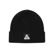 (店+)【SUPREME】Palace Tri-Ferg Patch Beanie Black/White PALACE-01 [現貨]