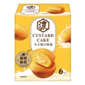 Custard Cake 蛋黃派(卡士達口味蛋糕) 114g【萬家福】
