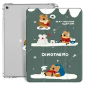 聖誕小熊 三星 平板保護套 蜂窩散熱筆槽保護殼 適用 Tab A11 S11 S10 Ultra S10+ A9+ A8