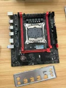 三和電腦配件店 【台灣現貨】華南金牌X99-4MT主機板 LGA2011-3 支援E5 CPU 四記憶體插槽 USB3.0 無拆無修 實物拍攝 成色新 功能正常 帶擋板