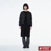 【5th STREET】 女裝 菱格衍縫設計羽絨外套-黑色 (510620)