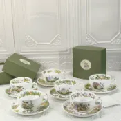 全球選品1館 生活百貨 歐式卡通龍貓系列咖啡杯精緻骨瓷陶瓷水杯精下午茶茶杯家用送禮