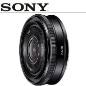 【中壢NOVA-水世界】SONY SEL20F28 E 20mm F2.8 E接環專用 定焦 餅乾鏡 20mm 公司貨