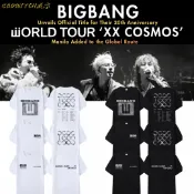 喜挖2店 BIGBANG 26-27 XX COSMOS 二十週年演唱會新海報印花純棉短袖T恤