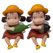 【批發】特價小梅  Totoro 小梅 龍貓 抱玉米小梅 抱橡果小梅 坐姿小梅 微景觀園藝裝飾 DIY造景公仔