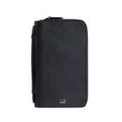 【BreezeOnline 微風精品線上】dunhill Cadogan黑色雙拉鍊萬用包