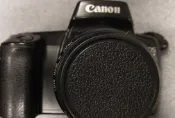  二手市面極稀少日本Canon EOS 1000F高級底片機(無電池測試當收藏/裝飾品