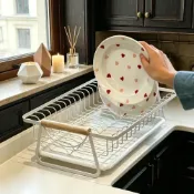 (店+)廚房瀝水層架碗盤瀝水架碗盤收納架碗盤架瀝水架廚房收納架餐具收納籃餐具瀝水架