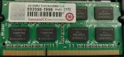 筆電DRAM SODIMM DDR3 4GB 1333 創見 TRANSCEND