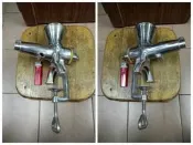 中古陳H4 家家牌 不鏽鋼手動小麥草原汁機 絞汁機 實照 只有主體 沒配件 沒轉把 清倉500元 請先詢問 有貨再下標