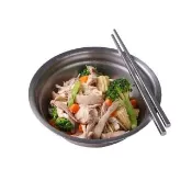 【享吃美味】任選999免運 鹹水雞肉蔬菜盒1盒(200g±20g/盒 煙燻/小菜/消夜/點心)