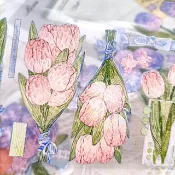 MS027 魔幻鬱金香Magical Tulips/ 紙膠帶 Masking Tap