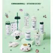 免運🎈正品代購 菲律賓星巴克x大耳狗聯名公仔水杯隨身保溫杯 創意星巴克大耳狗聯名周邊玩偶 可愛喝水杯 送人 生日禮物