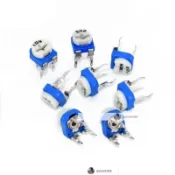 【琪琪優選】RM065藍白電位器103臥式1k/2k/5k/10k/50k/100k/1M可調電阻WH06-2-