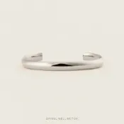 【台灣現貨】Daniel Wellington DW Arch Cuff 銀色開口手環 4mm