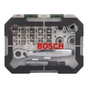 【BOSCH 博世】26件式棘輪起子頭組