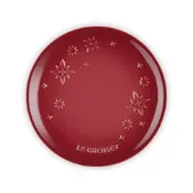 (店+)【Le Creuset】星塵之光系列 圓形淺盤 19cm 樹莓餐盤 造型盤 圓盤 入厝禮