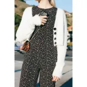 urban outfitters 白色針織短版外套