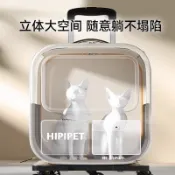 免運 貓包 寵物包 便攜外出包 貓包大容量便攜外出寵物拉桿箱貓咪雙肩背包書包狗狗包多貓神器 pd6141