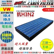 【CKM】6層 抗菌 抗病毒 福斯 VW ID4 ID5 ID.BUZZ 活性碳冷氣濾網 靜電 空氣濾網 超越原廠 正廠
