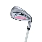 【DUNLOP 登祿普】日本製 新款 XXIO MP1400 白粉色 女仕鐵桿組 碳身6-PAS 7支(VR鈦金屬打擊面 輕鬆又穩定)