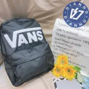 現貨 帝安諾-實體店面 Vans Logo Backpack 後背包 書包 滑板品牌 基本款 黑白 黑 筆電夾層 背包